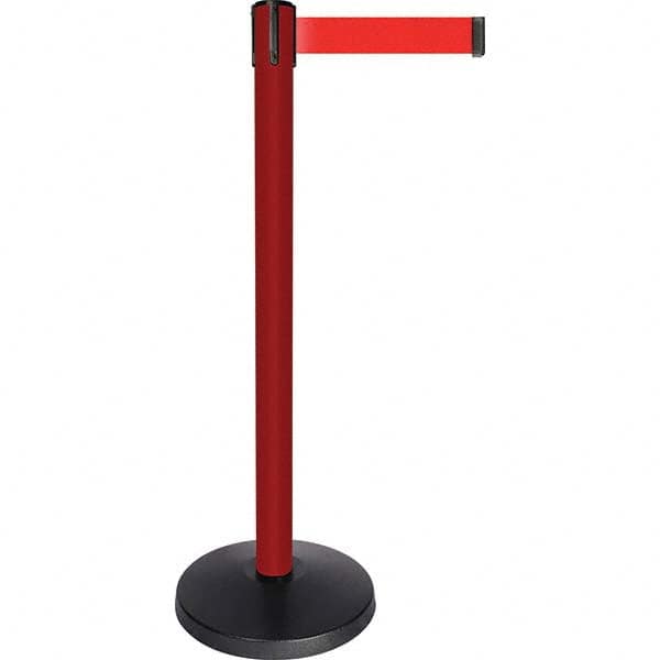 Tensator - Barrier Posts Type: Tensabarrier Post Post Color/Finish: Red - All Tool & Supply