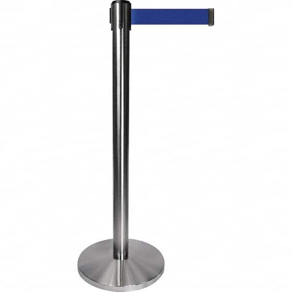 Tensator - Barrier Posts Type: Tensabarrier Post Post Color/Finish: Satin Chrome - All Tool & Supply