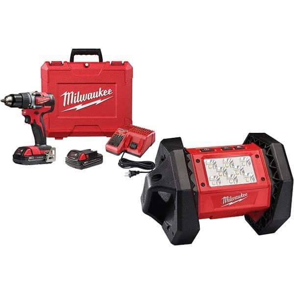 Milwaukee Tool - Cordless Drills Battery Voltage: 18 Battery Chemistry: Lithium-Ion - All Tool & Supply