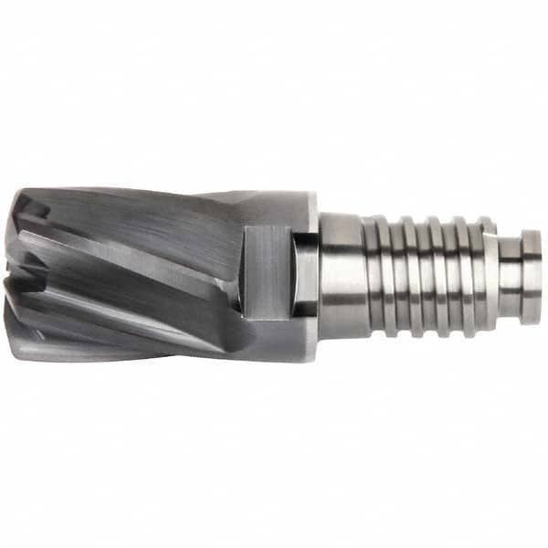 Kennametal - Corner Radius & Corner Chamfer End Mill Heads Mill Diameter (Inch): 3/8 Mill Diameter (Decimal Inch): 0.3750 - All Tool & Supply