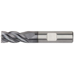 Kennametal - 1/2" Diam 4 Flute Solid Carbide 0.03" Corner Radius End Mill - All Tool & Supply