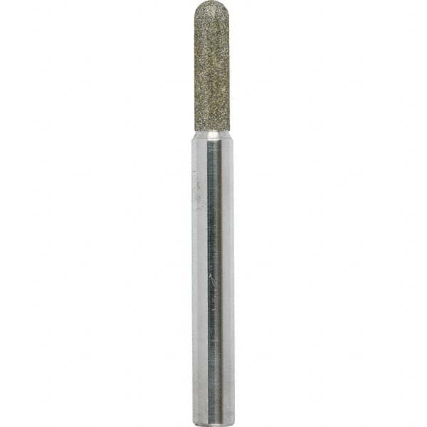 Strauss - Grinding Pins Abrasive Head Diameter (Decimal Inch): 0.500 Abrasive Head Diameter (Inch): 1/2 - All Tool & Supply