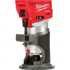 Milwaukee Tool - Electric Routers Collet Size (Inch): 1/4 Router Type: Cordless Compact Router - All Tool & Supply