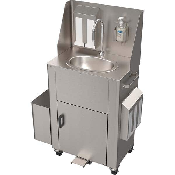 Acorn Engineering - Wash Fountain Accessories Type: Splash Guard w/Towel&Soap Dispensers For Use With: PS1000 Series Portable Sink - All Tool & Supply