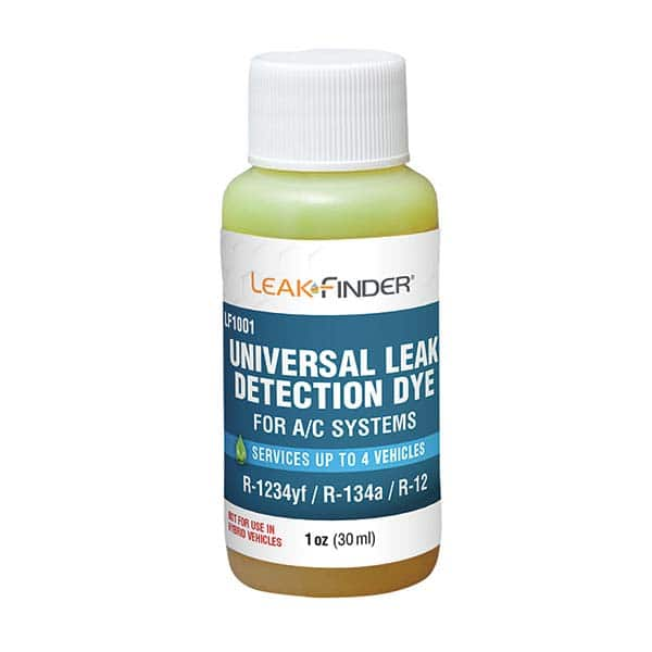 Leak Finder - Automotive Leak Detection Dyes Applications: Refrigeration Container Size: 1 oz. - All Tool & Supply