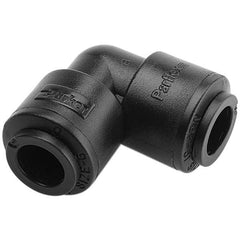 Parker - Plastic Push-To-Connect Tube Fittings Type: Union Elbow Tube Outside Diameter (Inch): 1/4 - All Tool & Supply