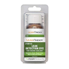 Leak Finder - Automotive Leak Detection Dyes Applications: Coolant Container Size: 1 oz. - All Tool & Supply