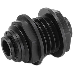 Parker - Plastic Push-To-Connect Tube Fittings Type: Bulkhead Union Tube Outside Diameter (Inch): 1/2 - All Tool & Supply