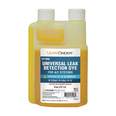 Leak Finder - Automotive Leak Detection Dyes Applications: Refrigeration Container Size: 8 oz. - All Tool & Supply