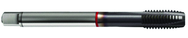 M18x2.5 6H 4-Flute Cobalt Red Ring Spiral Point Plug Tap-TiCN - All Tool & Supply