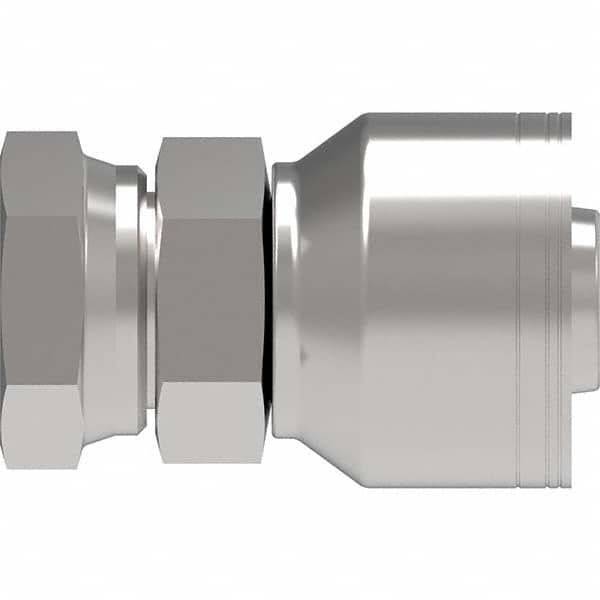 Eaton - Hydraulic Hose Fittings & Couplings Type: Female Straight Pipe Swivel Hose Diameter: 1-1/4 (Inch) - All Tool & Supply