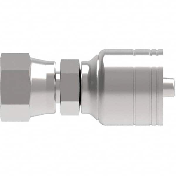 Eaton - Hydraulic Hose Fittings & Couplings Type: Female Straight Pipe Swivel Hose Diameter: 3/8 (Inch) - All Tool & Supply