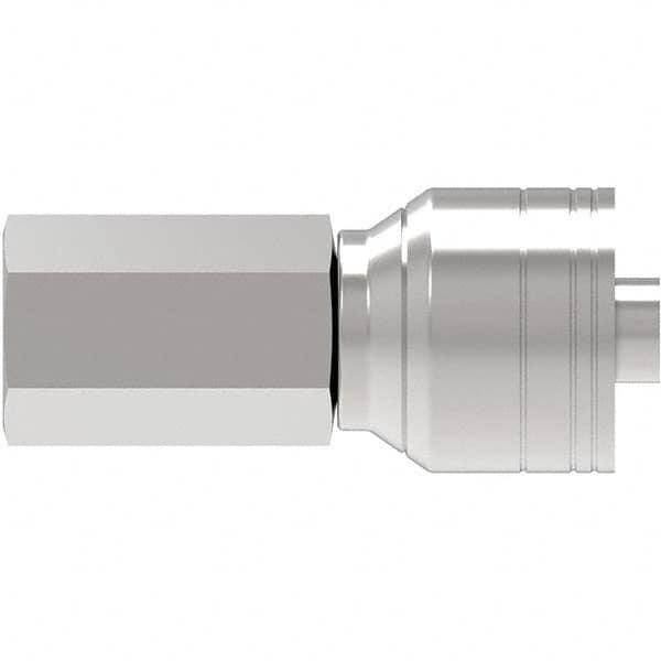 Eaton - Hydraulic Hose Fittings & Couplings Type: Female Pipe Rigid Hose Diameter: 1/4 (Inch) - All Tool & Supply