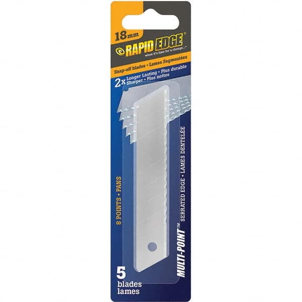 Rapid Edge - Knife Blades Type: Snap Blade Material: Carbon Steel - All Tool & Supply