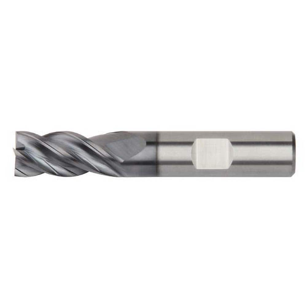 Kennametal - 3mm Diam 4 Flute Solid Carbide 0.3mm Chamfer Width Corner Chamfer End Mill - All Tool & Supply