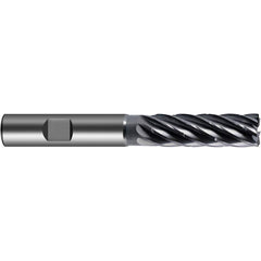 Guhring - 6mm Diam 7 Flute Carbide 0.12mm Chamfer Width End Mill - All Tool & Supply