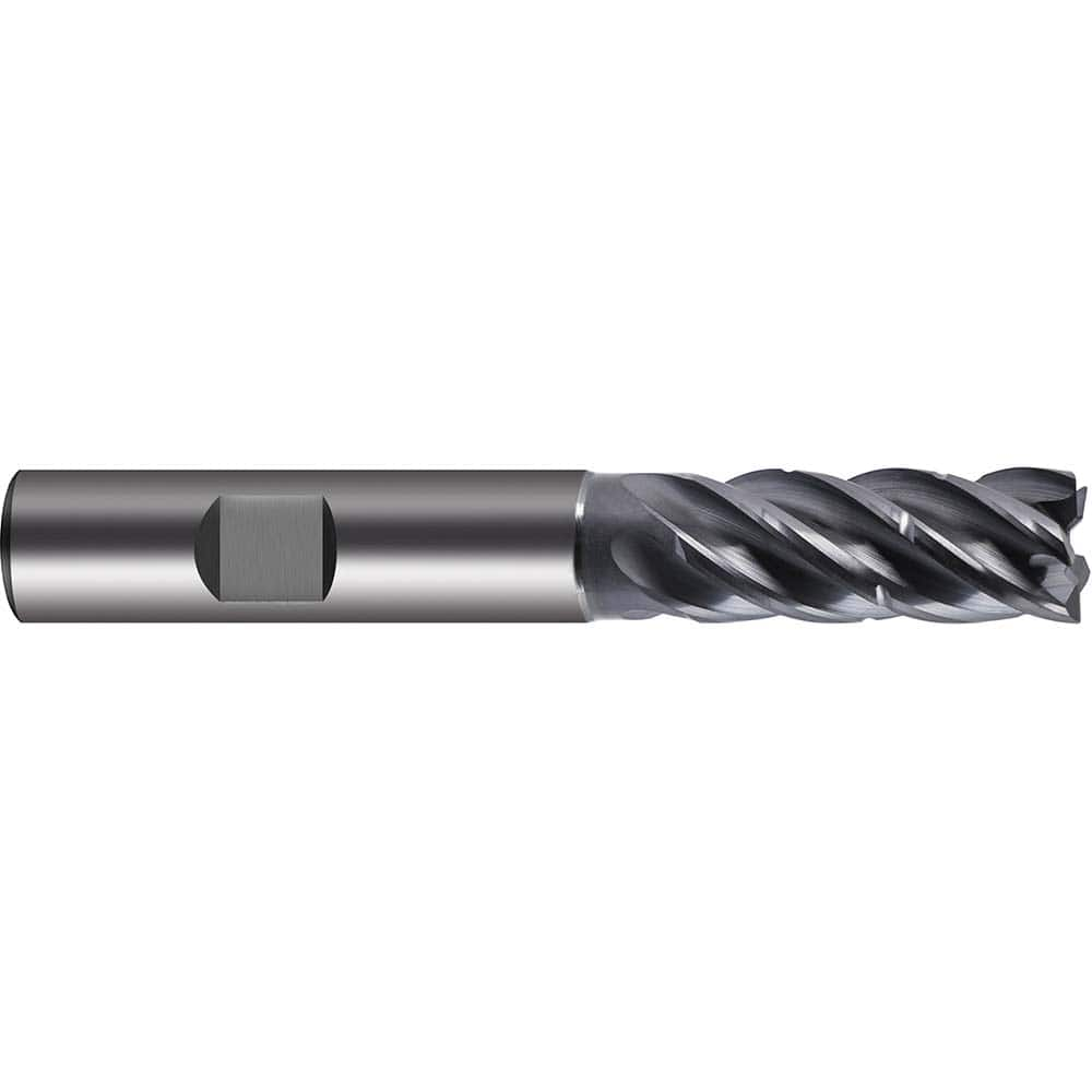 Guhring - 20mm Diam 5 Flute Carbide 0.4mm Chamfer Width End Mill - All Tool & Supply