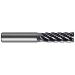 Guhring - 1/2" Diam 7 Flute Carbide 0.01" Chamfer Width End Mill - All Tool & Supply