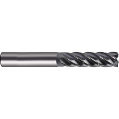 Guhring - 1" Diam 5 Flute Carbide 0.017mm Chamfer Width End Mill - All Tool & Supply