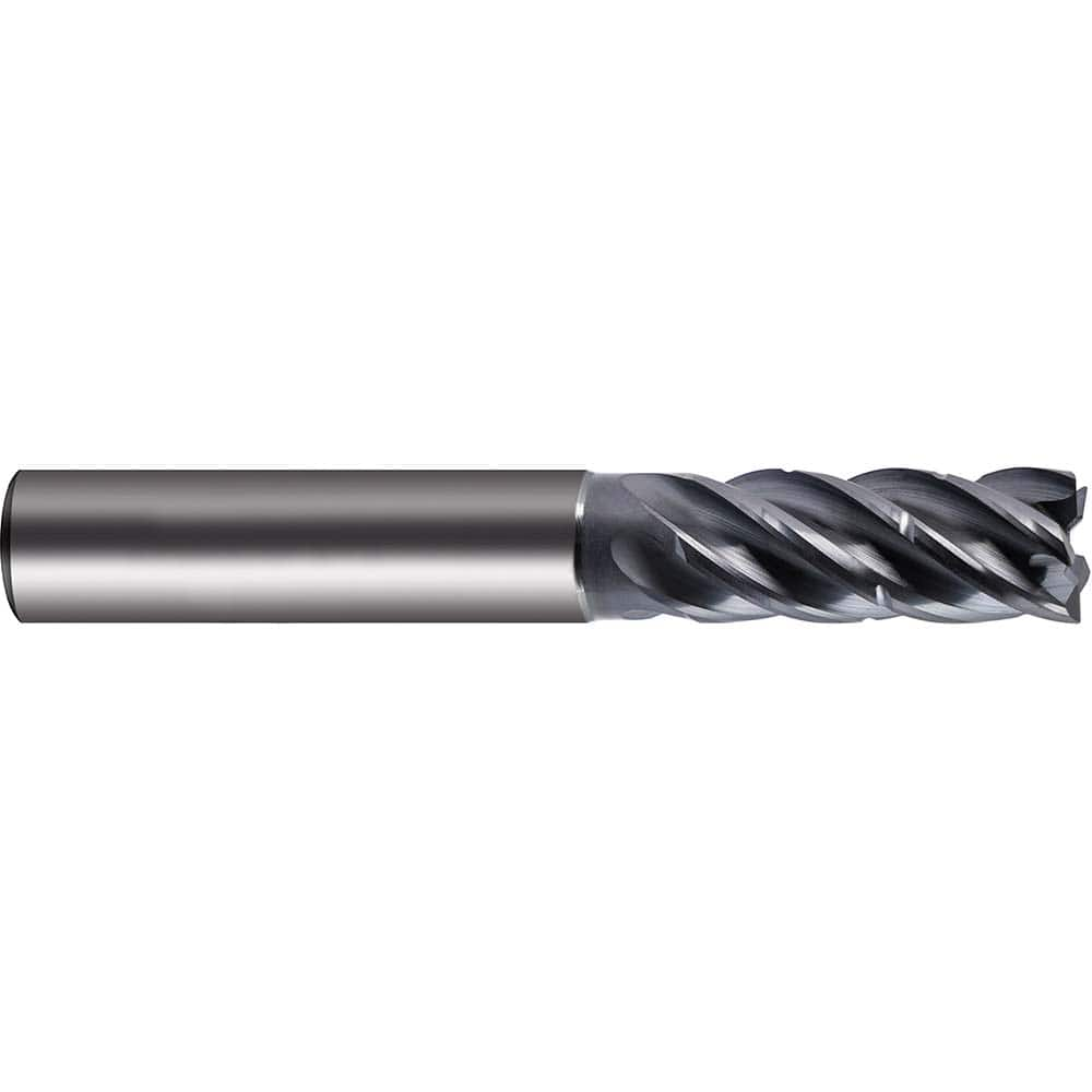 Guhring - 8mm Diam 5 Flute Carbide 0.16mm Chamfer Width End Mill - All Tool & Supply