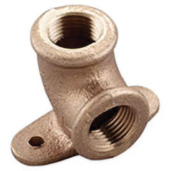 Merit Brass - Brass & Chrome Pipe Fittings Type: 90 Degree Elbow Fitting Size: 1/2 - All Tool & Supply