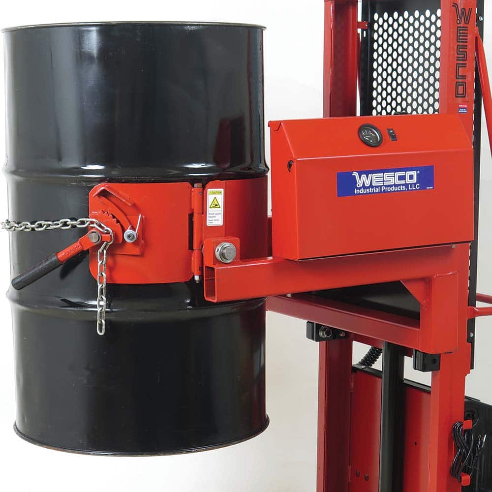 Wesco Industrial Products - Drum & Tank Handling Equipment Product Type: Drum Rotator For Drum Capacity (Gal.): 55 - All Tool & Supply