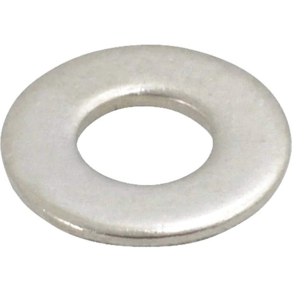 2″ Screw High-Temperature Flat Washer: Grade A286 Stainless Steel, Plain Finish 3/32″ ID, 1/4″ OD, 0.02″ Thick