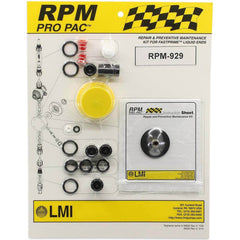 LMI - Metering Pump Accessories Type: Liquid End Preventative Maintenance Kit For Use With: LMI LIQUIPRO Liquid Ends: D90xx, D98xx - All Tool & Supply