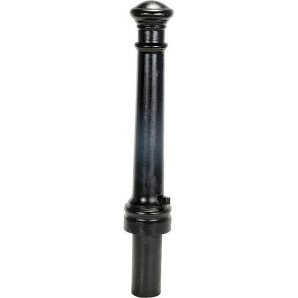 Vestil - 8" Diam x 40" High, Black Iron Bollard - All Tool & Supply