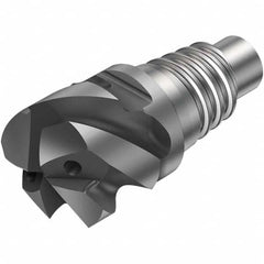 Sandvik Coromant - Corner Radius & Corner Chamfer End Mill Heads Mill Diameter (mm): 25.00 Mill Diameter (Decimal Inch): 0.9843 - All Tool & Supply