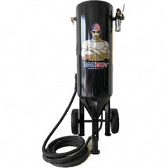 BadBoy Blasters - Portable Sandblasters Tank Height (Inch): 41 Overall Depth (Inch): 15 - All Tool & Supply