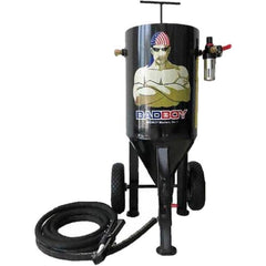 BadBoy Blasters - Portable Sandblasters Tank Height (Inch): 32 Overall Depth (Inch): 15 - All Tool & Supply