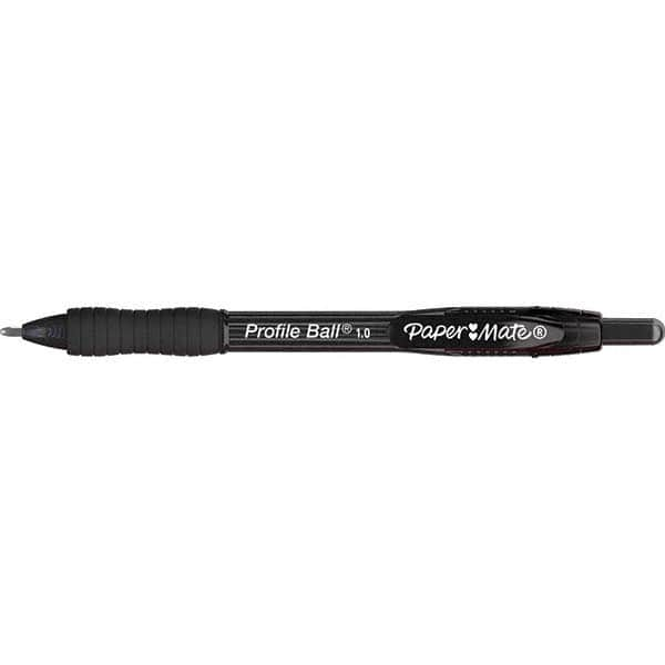 Paper Mate - Pens & Pencils Type: Retractable Ball Point Pen Color: Black - All Tool & Supply