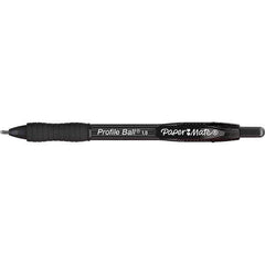 Paper Mate - Pens & Pencils Type: Retractable Ball Point Pen Color: Black - All Tool & Supply