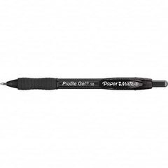 Paper Mate - Pens & Pencils Type: Retractable Gel Color: Black - All Tool & Supply