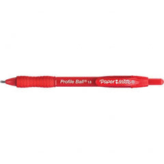 Paper Mate - Pens & Pencils Type: Retractable Ball Point Pen Color: Red - All Tool & Supply