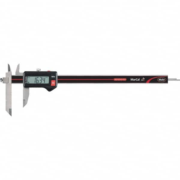 Mahr - 0 to 200mm Range, 0.01mm Resolution, IP67 Electronic Caliper - All Tool & Supply