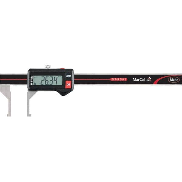 Mahr - 10 to 160mm Range, 0.01mm Resolution, IP67 Electronic Caliper - All Tool & Supply