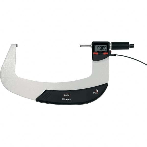 Mahr - Electronic Outside Micrometers Type: Standard Minimum Measurement (Decimal Inch): 5.0000 - All Tool & Supply