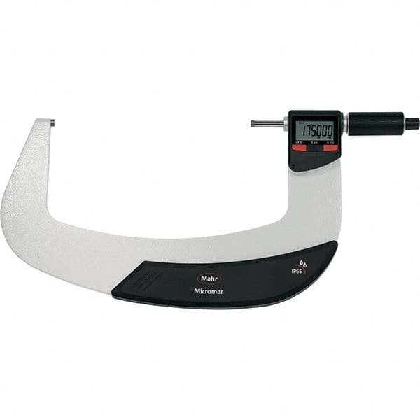 Mahr - Electronic Outside Micrometers Type: Standard Minimum Measurement (Decimal Inch): 6.0000 - All Tool & Supply