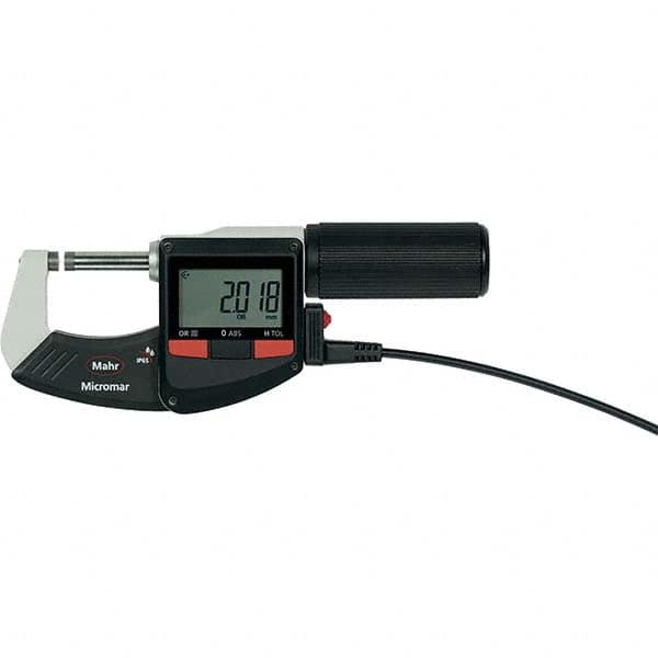 Mahr - Electronic Outside Micrometers Type: Standard Minimum Measurement (Decimal Inch): 0.0000 - All Tool & Supply