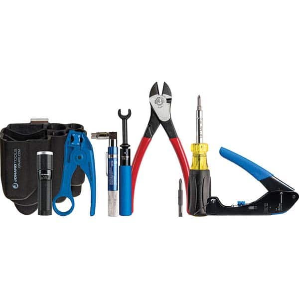 Jonard Tools - Cable Tools & Kits Tool Type: Compression Tool Number of Pieces: 8.000 - All Tool & Supply