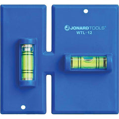 Jonard Tools - Electrical Outlet Box & Switch Box Accessories Accessory Type: Wall Box Template & Level Material: Thermal Plastic - All Tool & Supply