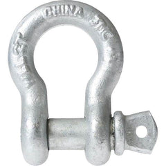 US Cargo Control - Shackles Load Limit (Ton): 12.00 Pin Type: Screw - All Tool & Supply