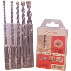 Cle-Line - Drill Bit Sets System of Measurement: Inch Drill Bit Material: Tungsten Carbide - All Tool & Supply