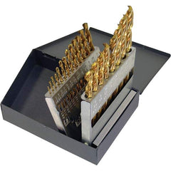 Cle-Line - Drill Bit Sets System of Measurement: Inch Drill Bit Material: High Speed Steel - All Tool & Supply