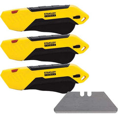 Stanley - Utility Knives, Snap Blades & Box Cutters Type: Safety Utility Knife Blade Type: Retractable - All Tool & Supply