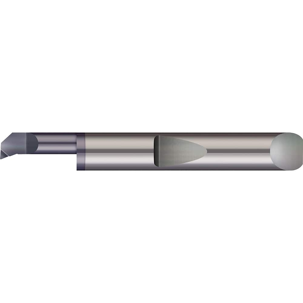 Micro 100 - Boring Bars; Minimum Bore Diameter (Decimal Inch): 0.0600 ; Maximum Bore Depth (Decimal Inch): 0.5000 ; Maximum Bore Depth (Inch): 1/2 ; Material: Solid Carbide ; Boring Bar Type: Boring ; Shank Diameter (Decimal Inch): 0.1875 - Exact Industrial Supply