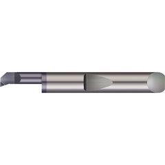 Boring Bar: 0.28″ Min Bore, 1/2″ Max Depth, Right Hand Cut, Solid Carbide 5/16″ Shank Dia, 2″ OAL, 0.006″ Corner Radius