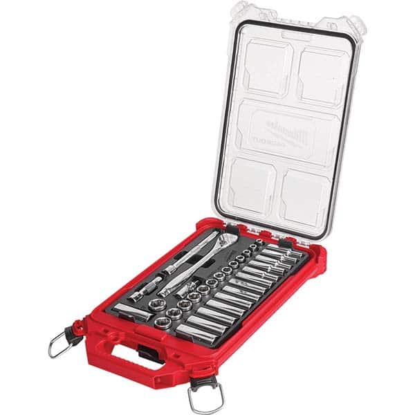 Milwaukee Tool - Socket Sets Measurement Type: Metric Drive Size: 3/8 - All Tool & Supply